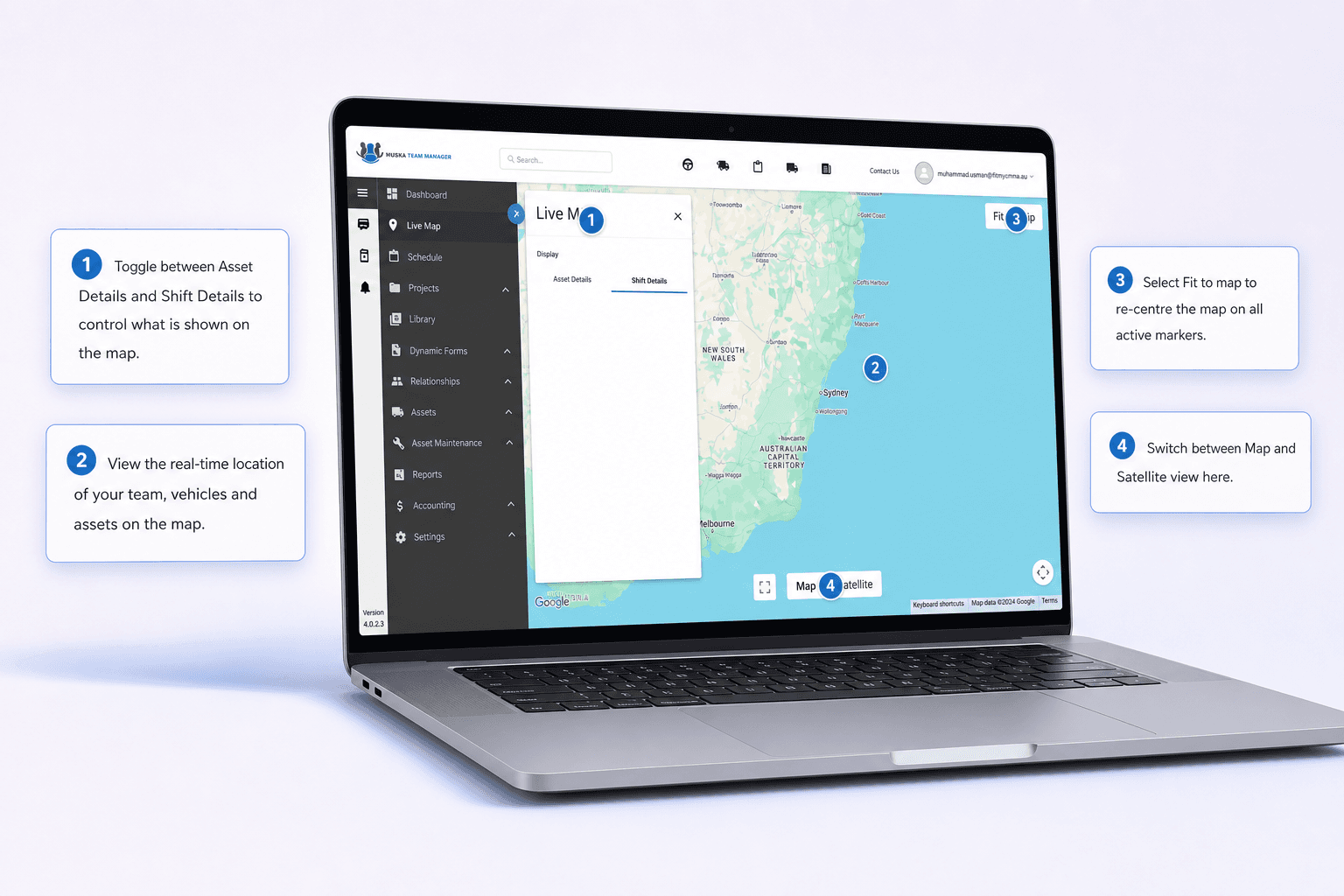 Mobile Team Manager product view 3